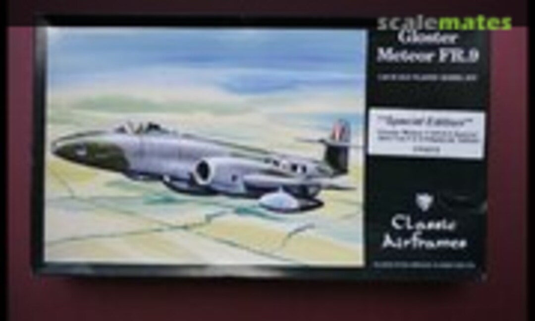 1:48 Gloster Meteor FR.9 Special Edition F.8/FR.9 (Classic Airframes CF457X)