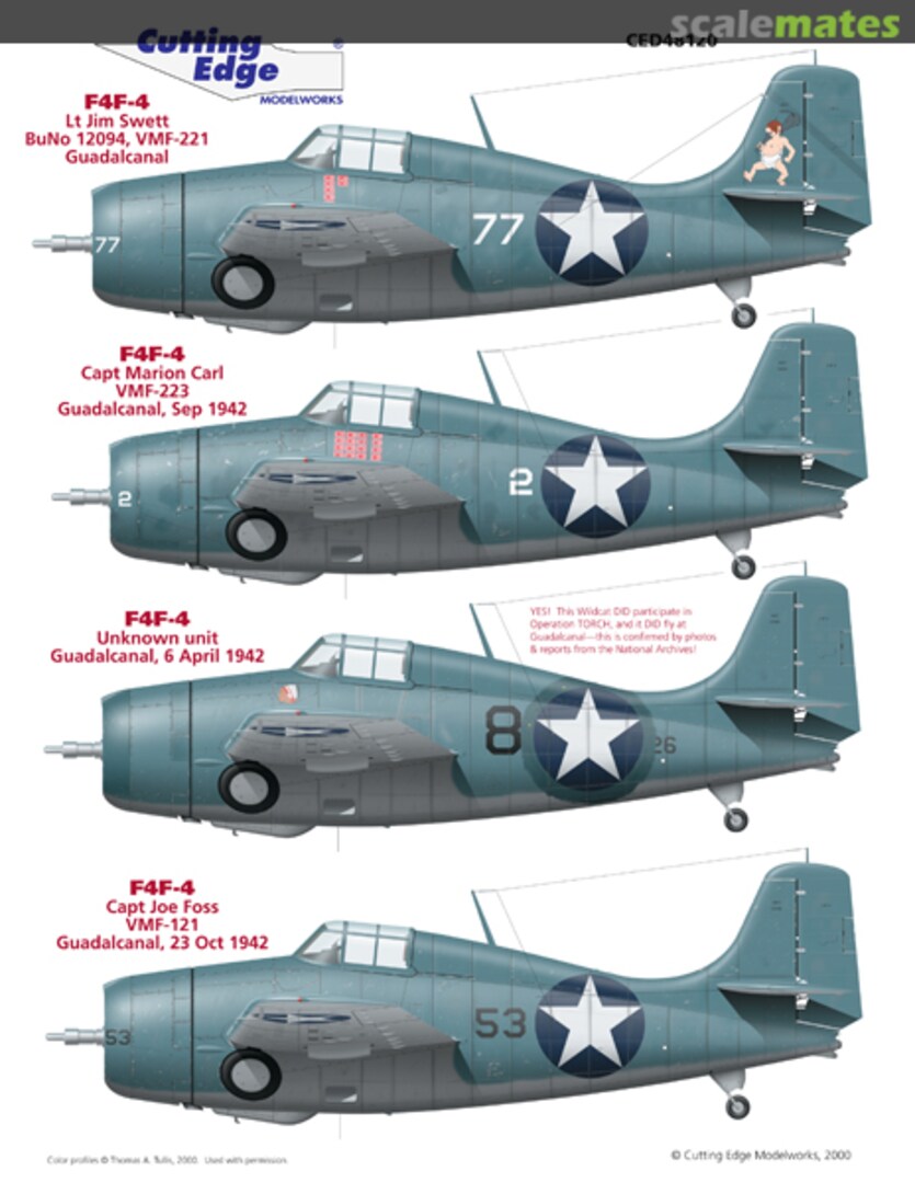 Boxart F4F Wildcat #1 CED48120 Cutting Edge Modelworks