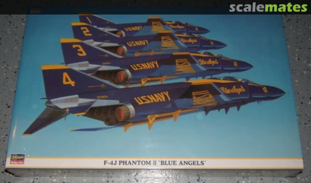 Boxart F-4J Phantom II `Blue Angels´ 09403 Hasegawa