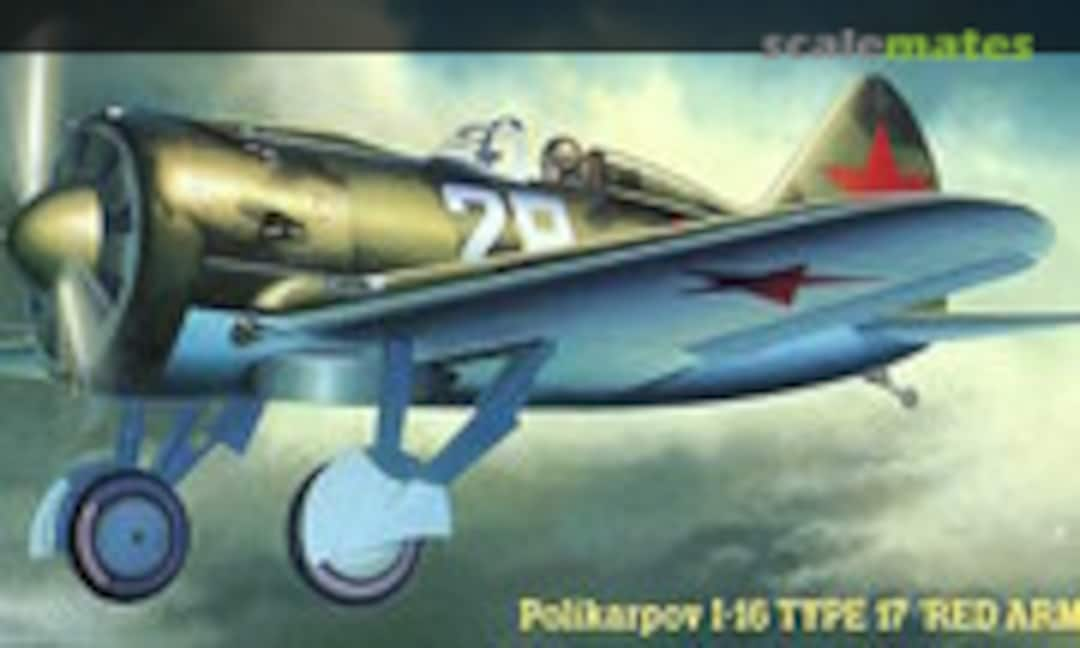 1:72 Polikarpov I-16 Type 17 'Red Army' (Hasegawa 51386)