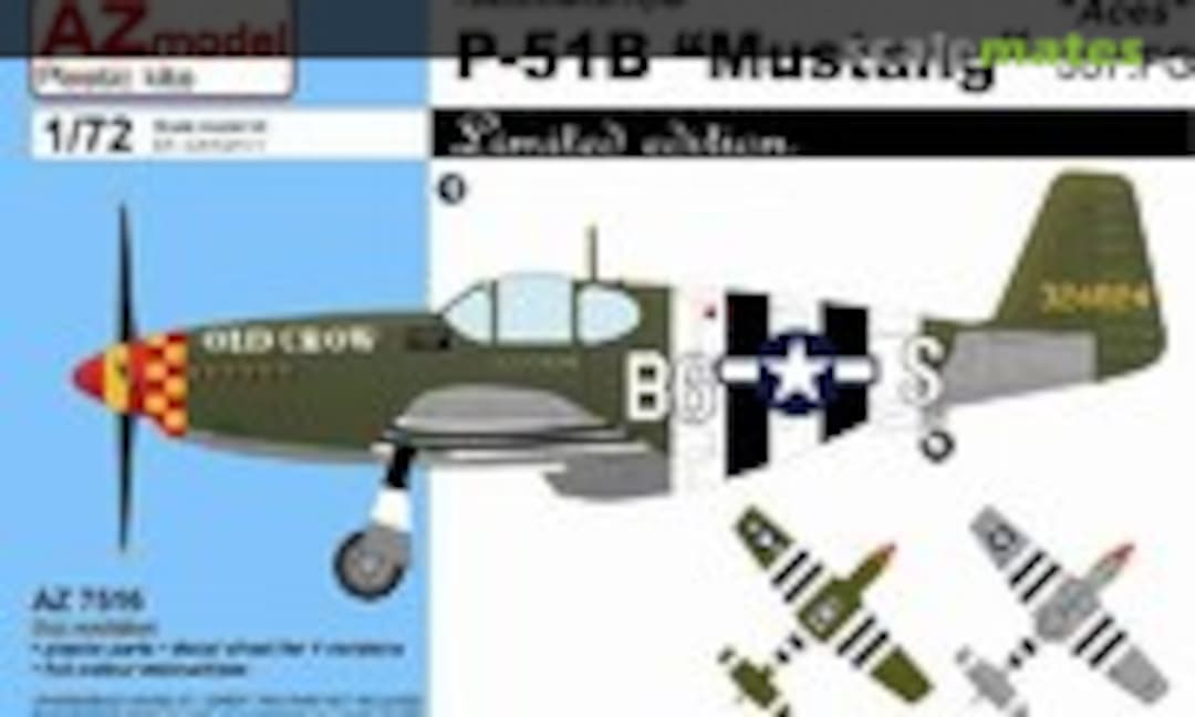 1:72 P-51B &quot;Mustang&quot; (AZmodel AZ7516)