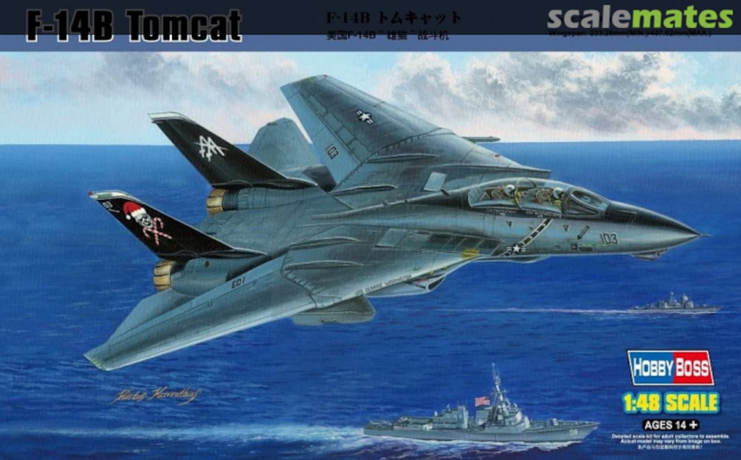 Boxart F-14B Tomcat 80367 HobbyBoss