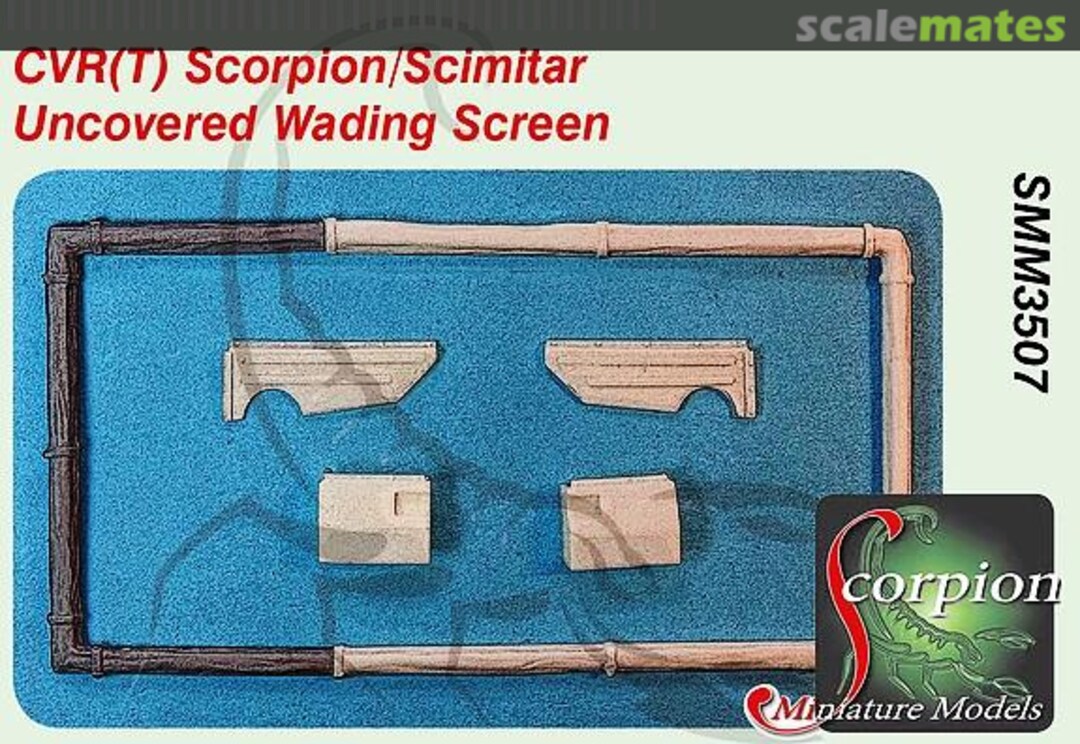 Boxart CVR(T) Scorpion/Scimitar Uncovered Wading Screen SMM3507 Scorpion Miniature Models