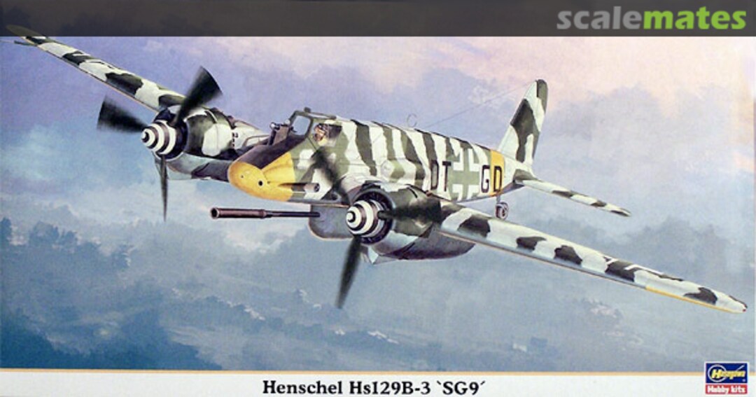 Boxart Henschel Hs 129B-3 `SG 9´ 09583 Hasegawa