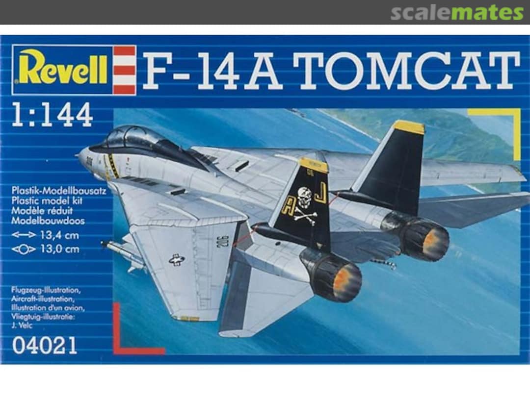 Boxart F-14A Tomcat 04021 Revell