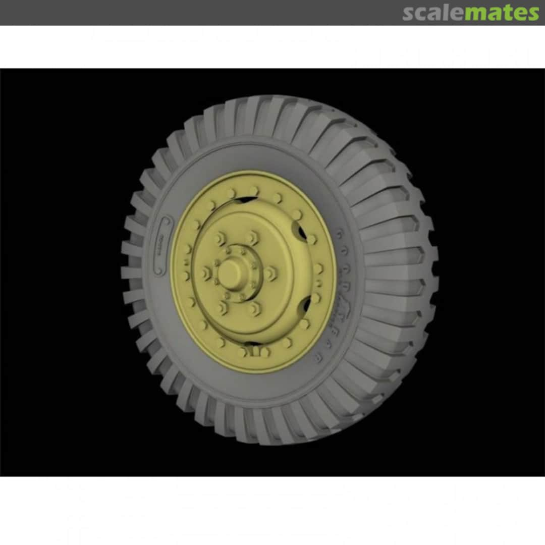 Boxart Front roadwheels for M3 halftrack (Goodyear) RE35-524 Panzer Art