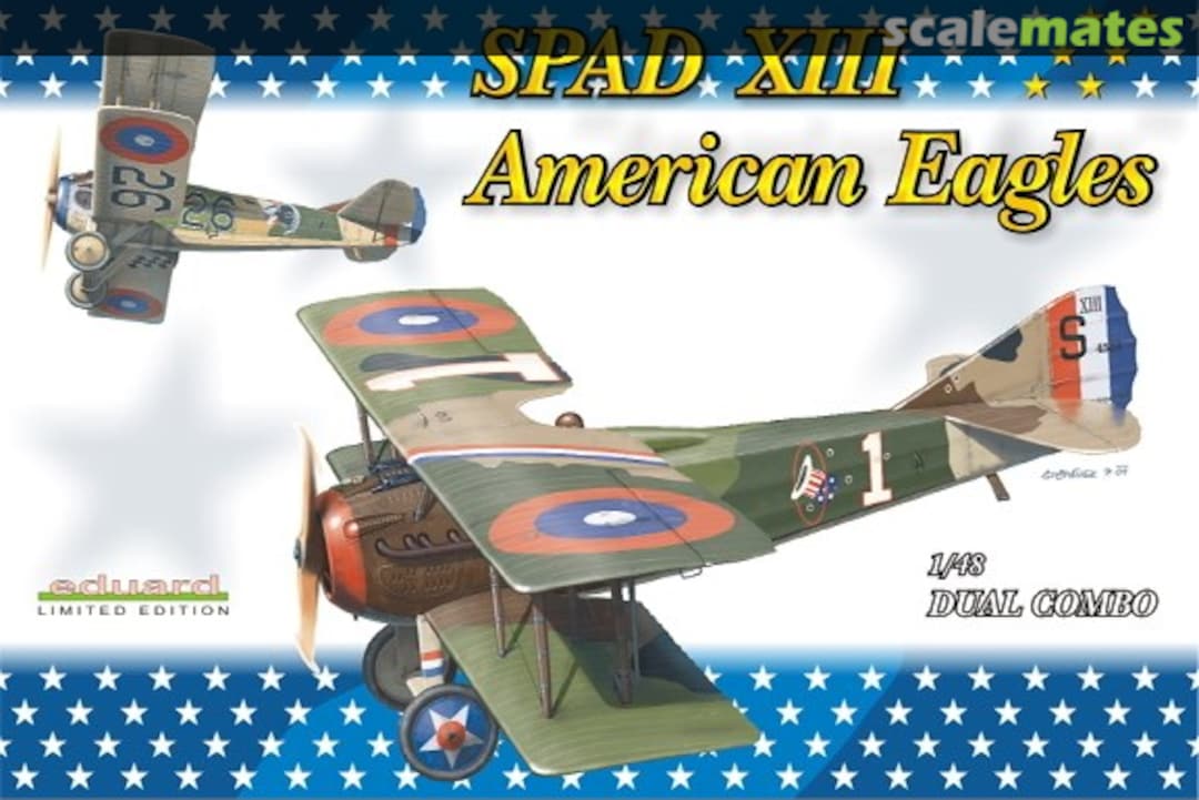 Boxart Spad XIII American Eagles 1142 Eduard