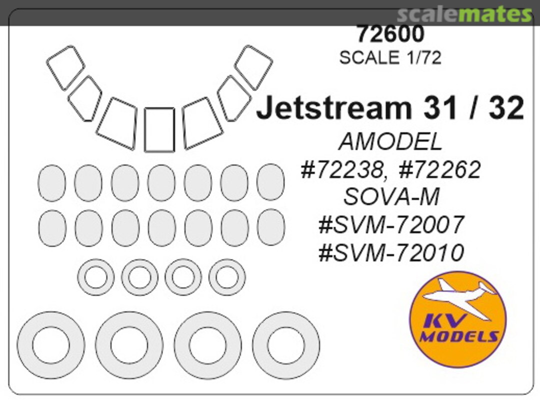 Boxart Jetstream 31 / 32 72600 KV Models