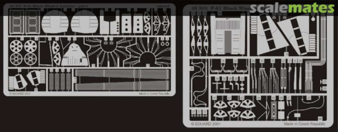 Boxart P-61 Exterior 48383 Eduard