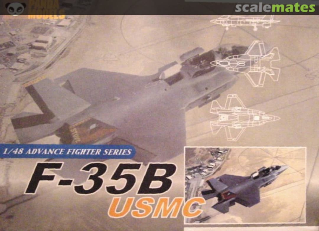 Boxart F-35B USMC 48002 Panda Models