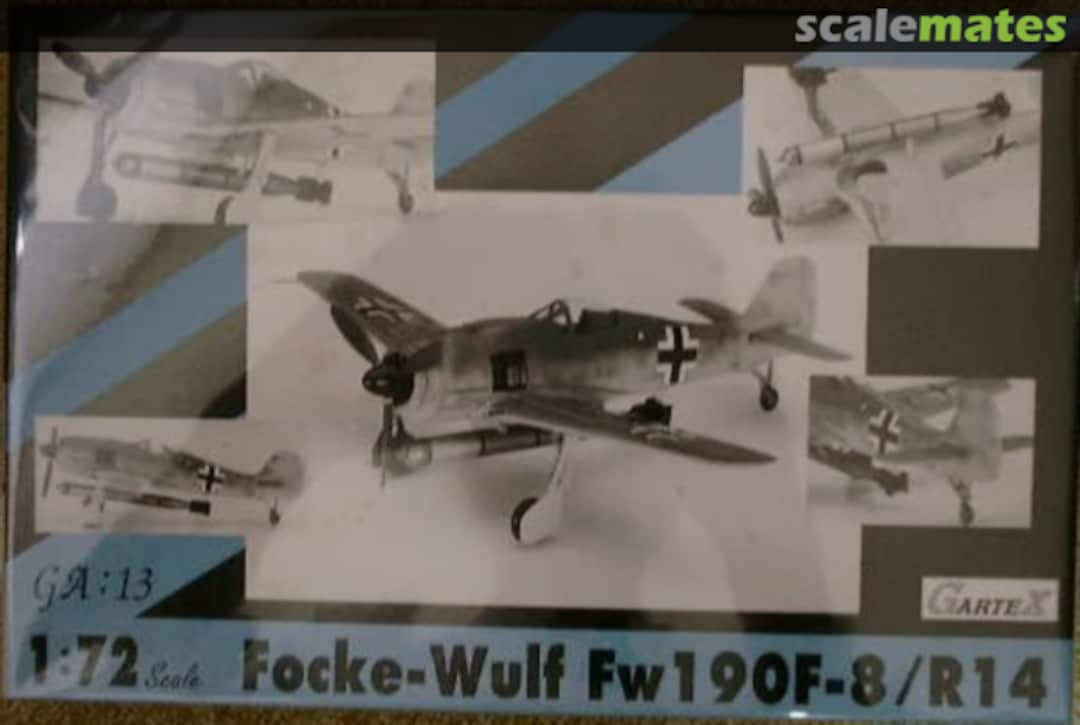 Boxart Focke-Wulf Fw190F-8/R14 GA:13 Gartex