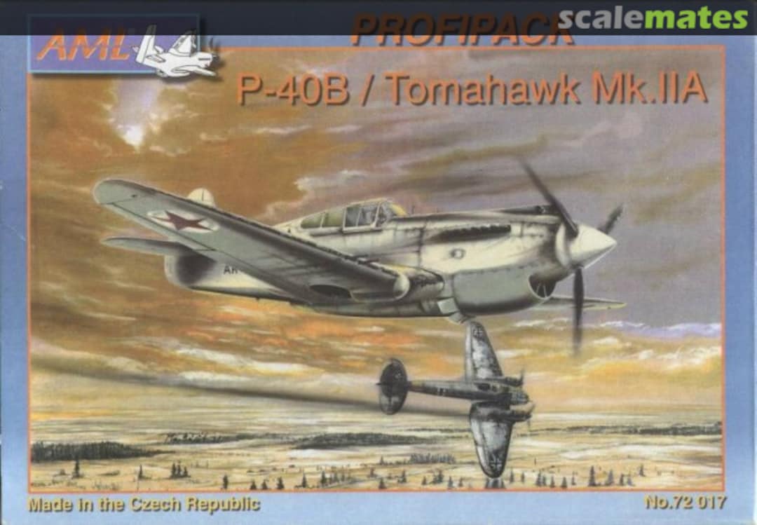 Boxart P-40B / Tomahawk Mk.IIA 72017 AML