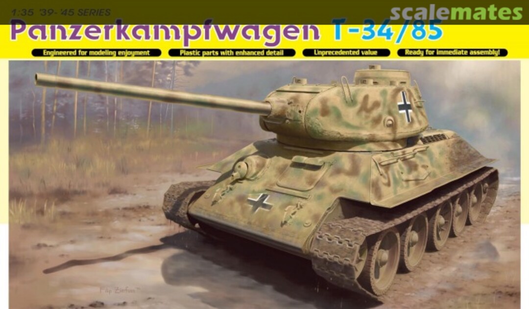 Boxart T-34/85 6759 Dragon