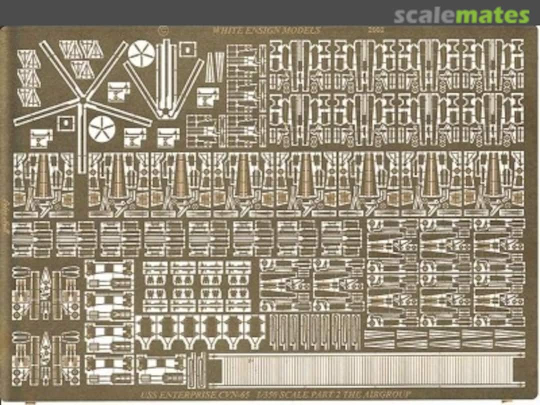 Boxart USS Enterprise CVN-65 - The Airwing PE 3523 White Ensign Models