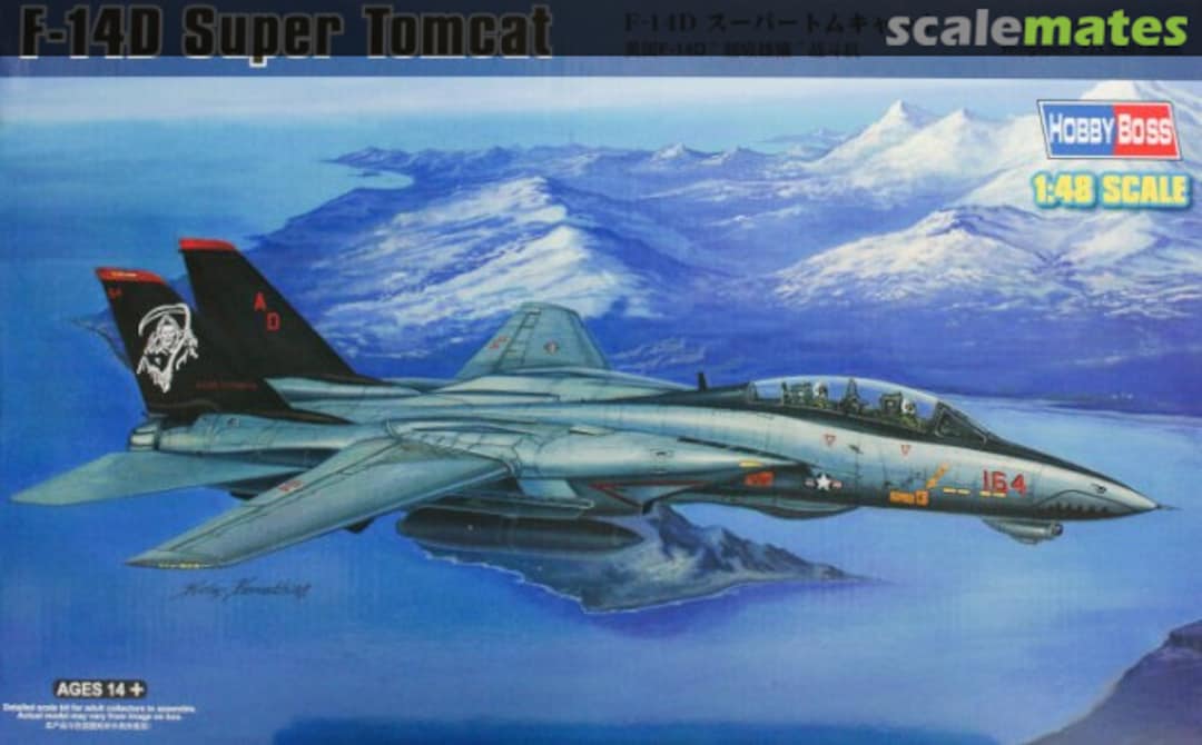 Boxart F-14D Super Tomcat 80368 HobbyBoss