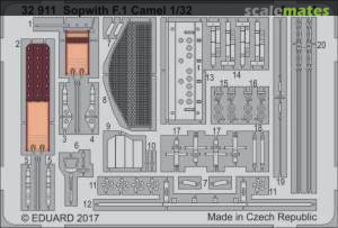 Boxart Sopwith F.1 Camel 32911 Eduard