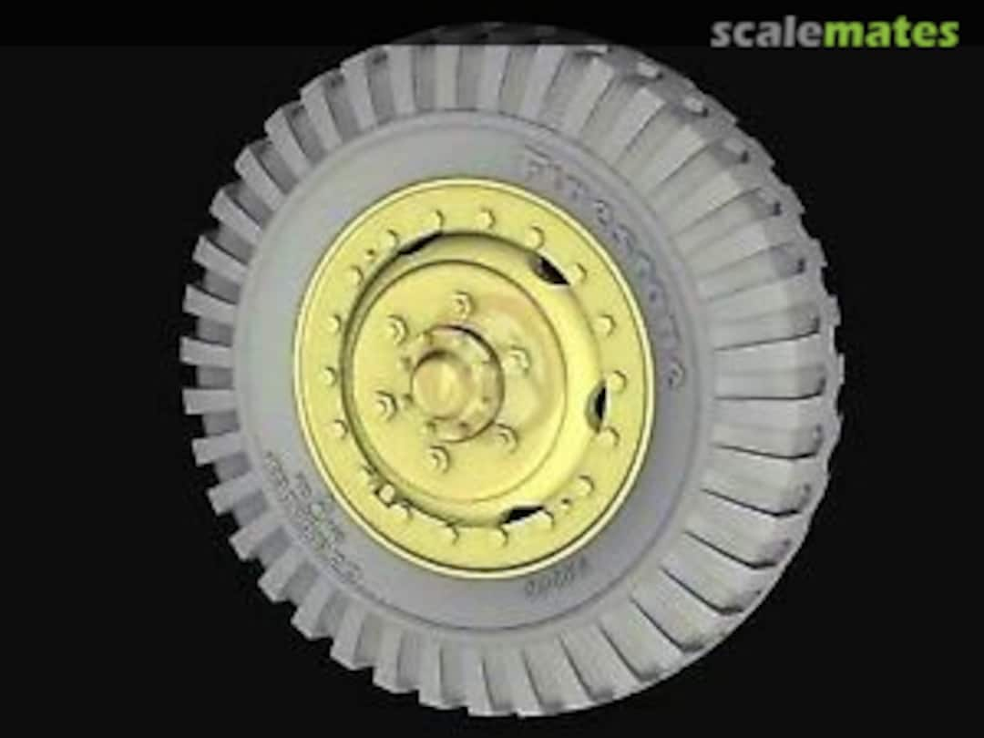 Boxart Front roadwheels for M3 halftrack (Firestone) RE35-525 Panzer Art