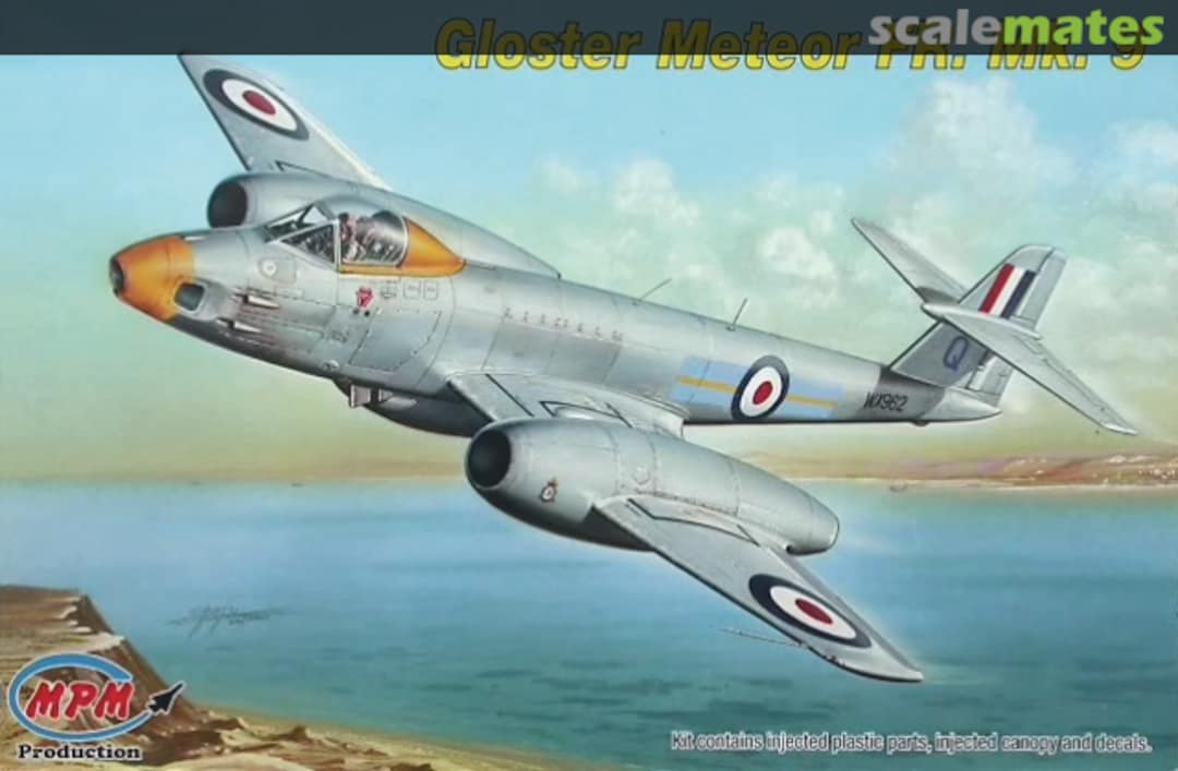 Boxart Gloster Meteor FR. Mk. 9 72534 MPM Production