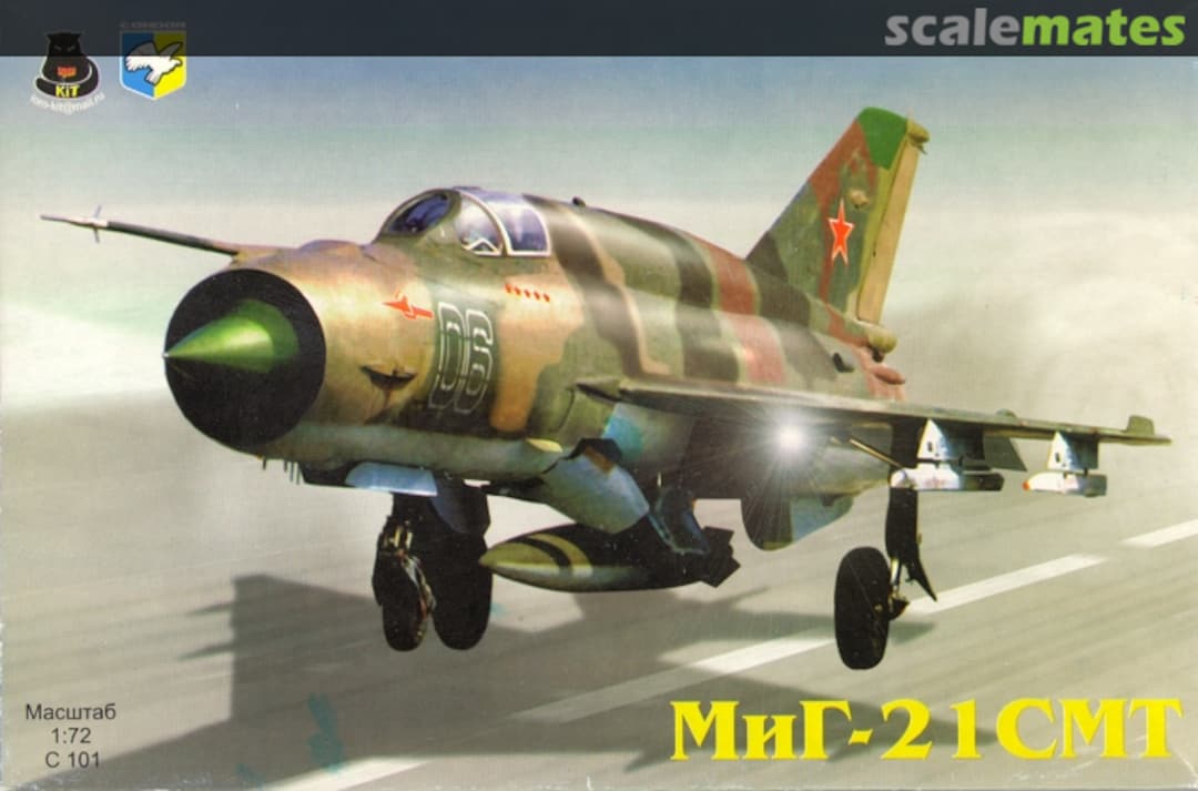 Boxart MiG-21SMT S101 - C101 Iom-Kit