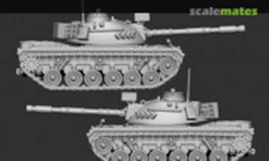 1:72 M 48 A2 GA2 - 105mm (Germania Figuren STL CW 1049)