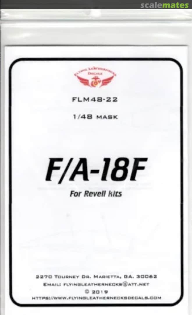 Boxart F/A-18F FLM48-22 Flying Leathernecks