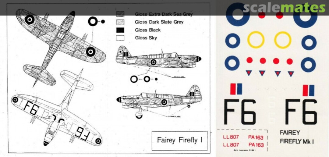 Boxart Fairey Firefly I 7228 Techmod