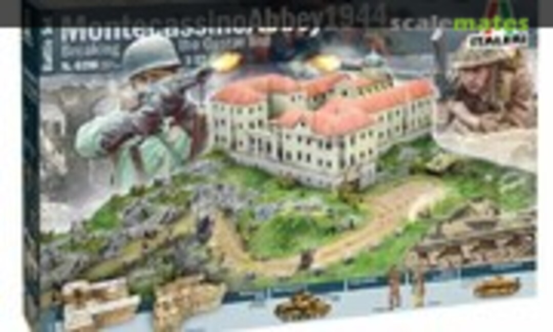 1:72 Montecassino Abbey 1944 - Breaking the Gustav Line (Italeri 6198)