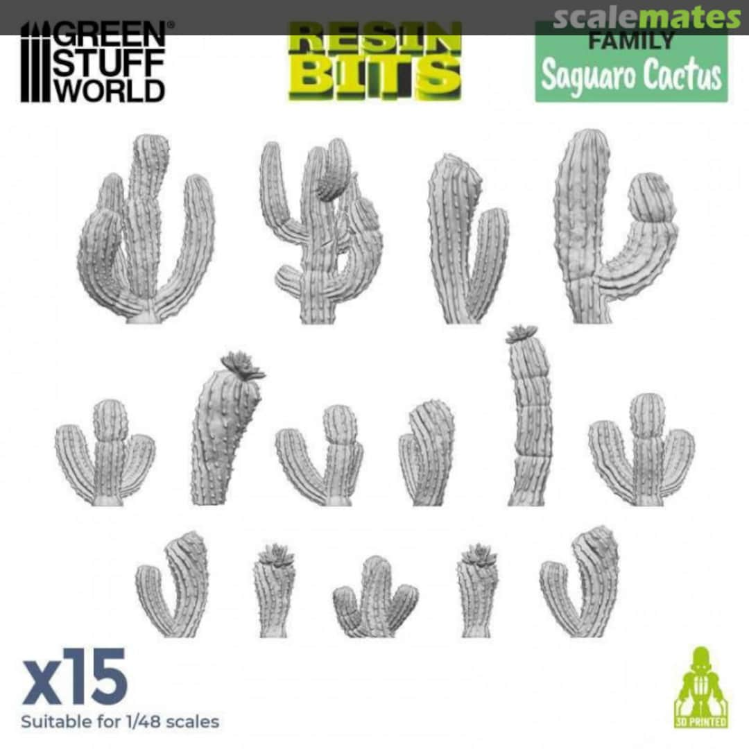 Boxart Saguaro Cactus x15 11615 Green Stuff World