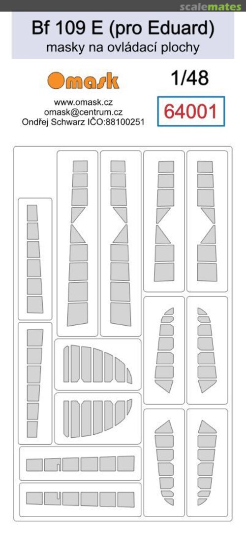 Boxart Bf 109E 64001 Omask