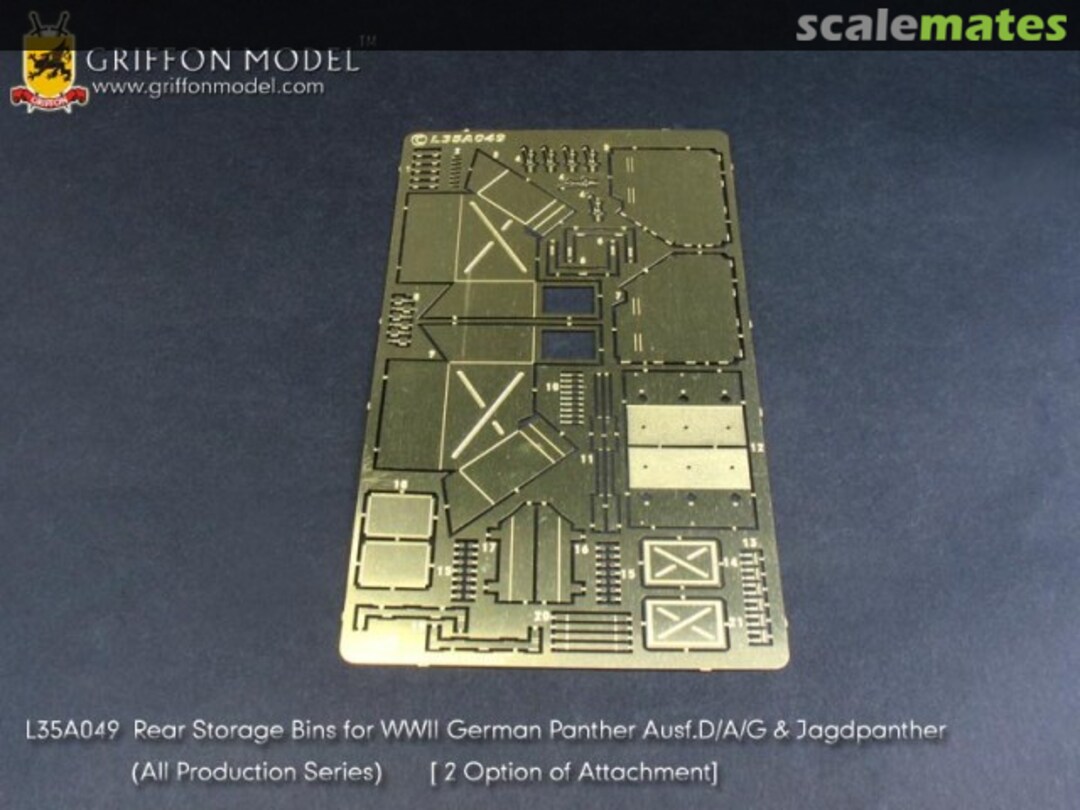 Boxart Rear Storage Bins L35A049 Griffon Model