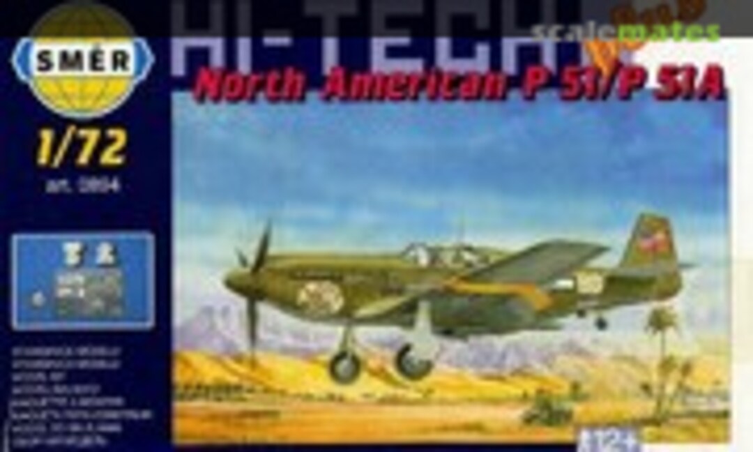 1:72 North American P 51/P 51A (Směr 0894)