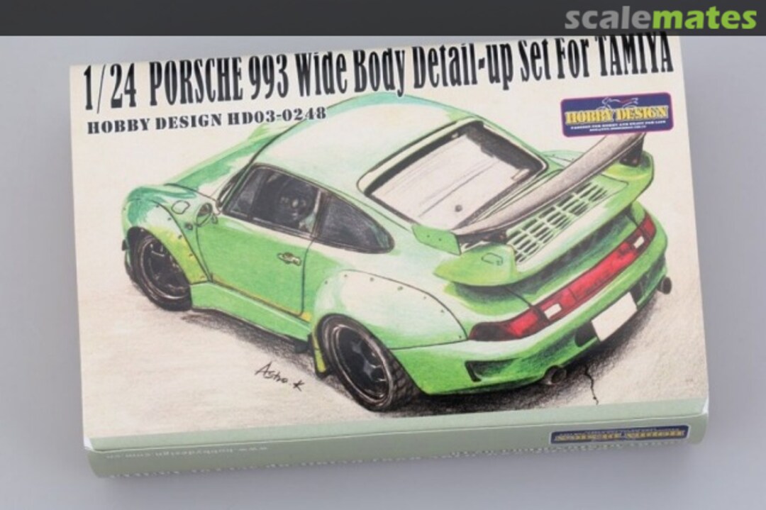 Boxart Porsche 993 Wide Body Detail Set HD03-0248 Hobby Design