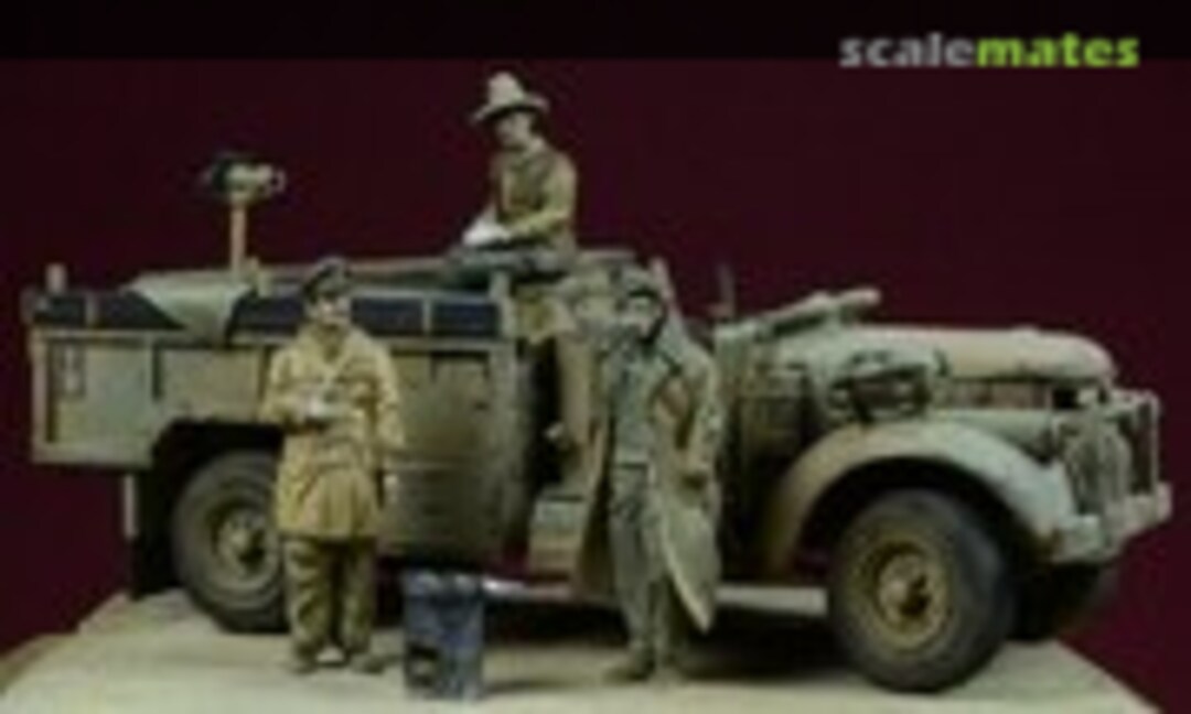 1:72 Breakfast in the Sahara - LRDG Patrol (D-Day Miniature Studio 72004)