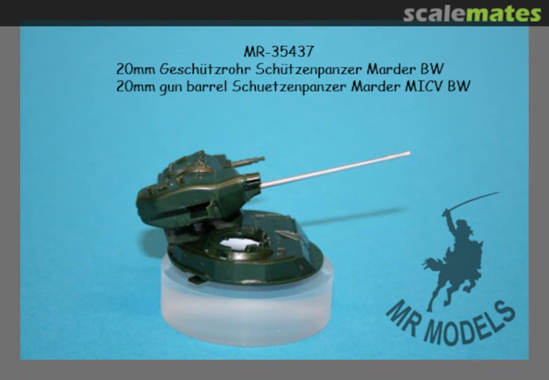 Boxart 20mm gun barrel Schuetzenpanzer Marder Bundeswehr MR-35437 MR Modellbau