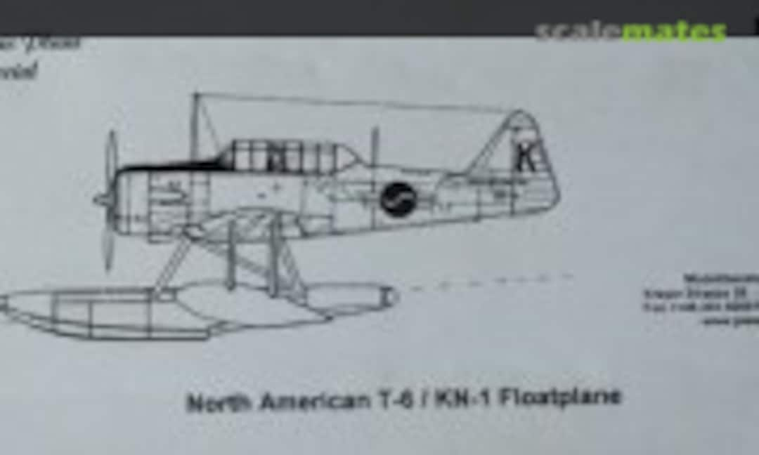 1:72 N.A. T-6 KN-1 Floatplane (Schwimmer) (Classic Plane CPM 22)