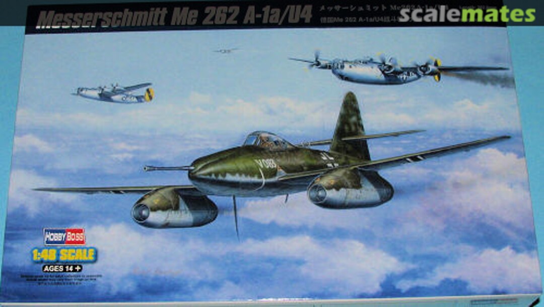 Boxart Messerschmitt Me 262 A-1a/U4 80372 HobbyBoss