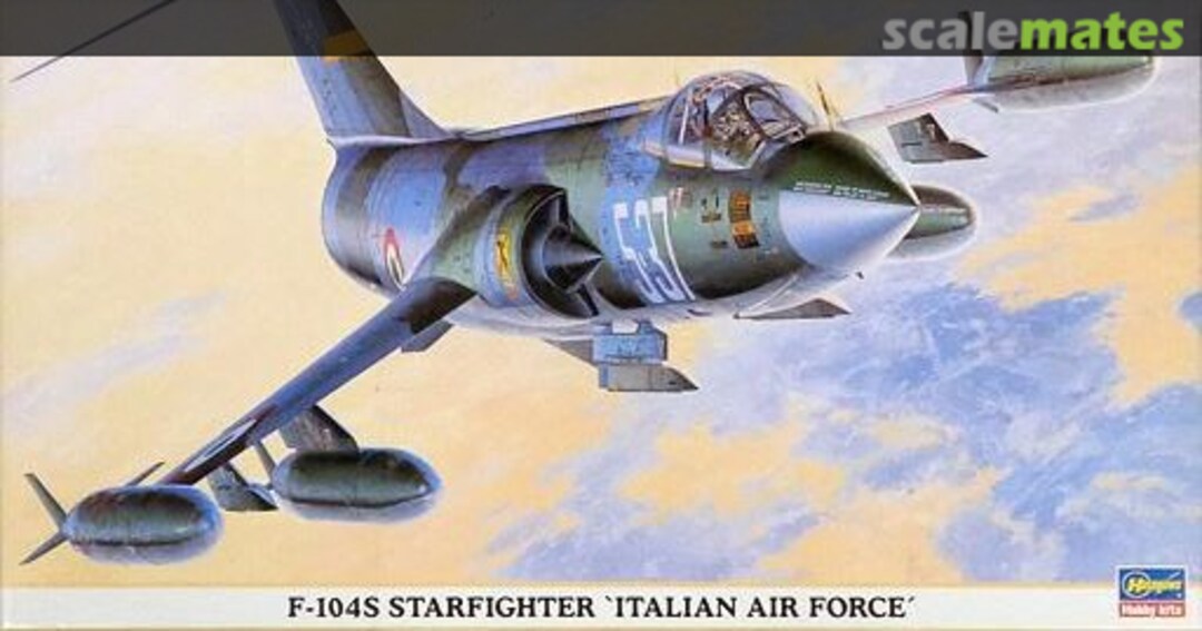 Boxart F-104S Starfighter 'Italian Air Force' 09402 Hasegawa