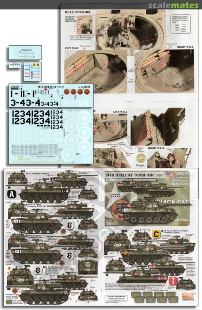 Boxart M18 Hellcat 76mm GMC (Part 1) D356296 Echelon Fine Details