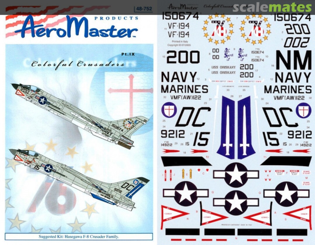 Boxart Colorful Crusaders Pt. IX 48-752 AeroMaster