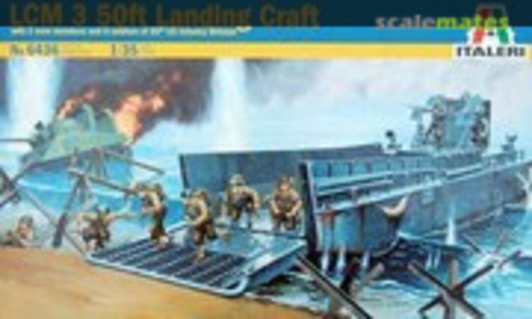 1:35 LCM 3 - 50ft Landing Craft (Italeri 6436)