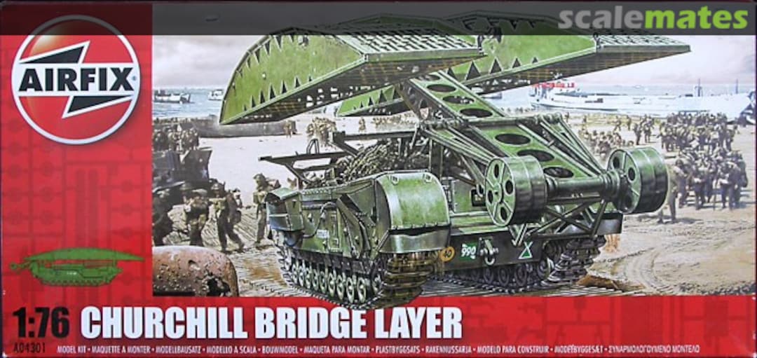 Boxart Churchill Bridge Layer A04301 Airfix