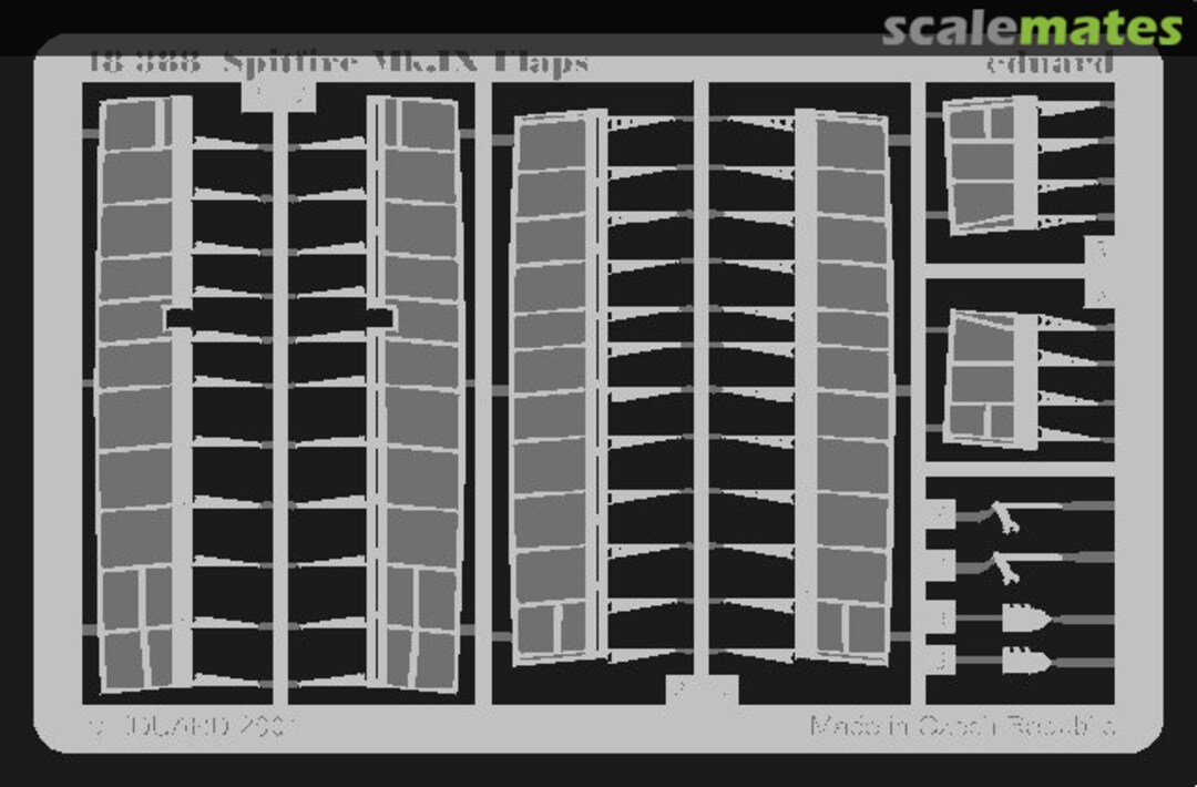 Boxart Spitfire Mk.IX flaps 48388 Eduard