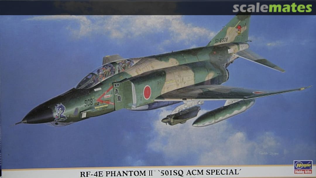 Boxart RF-4E Phantom II '501SQ ACM Special' 00862 Hasegawa