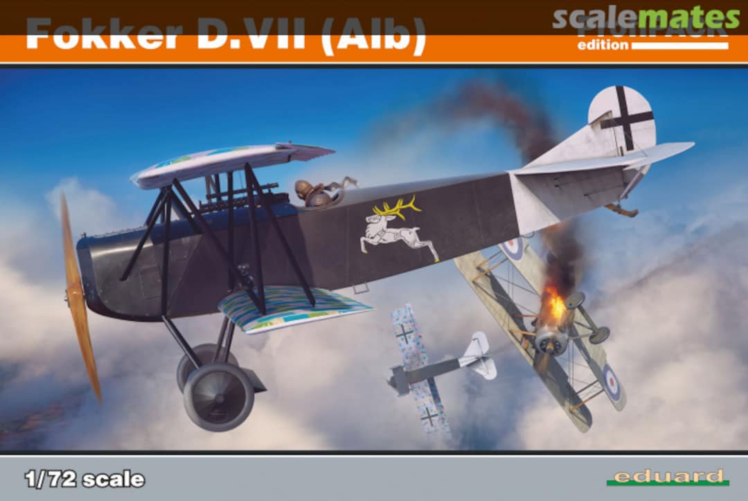 Boxart Fokker D.VII (Alb) 70134 Eduard