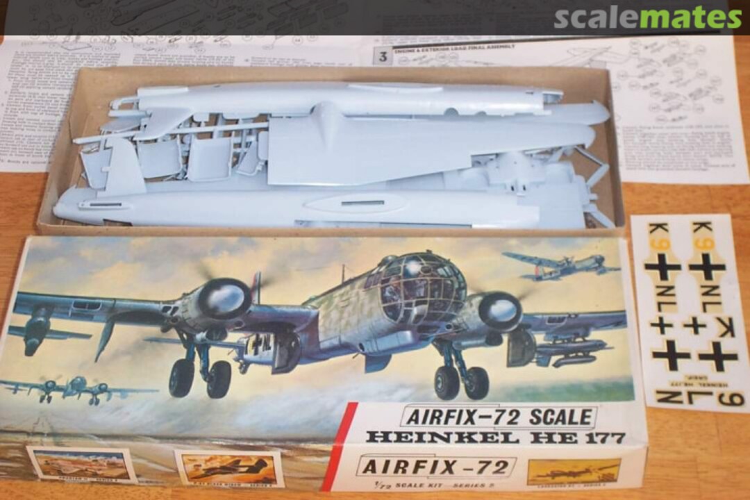 Contents Heinkel He 177 589 Airfix