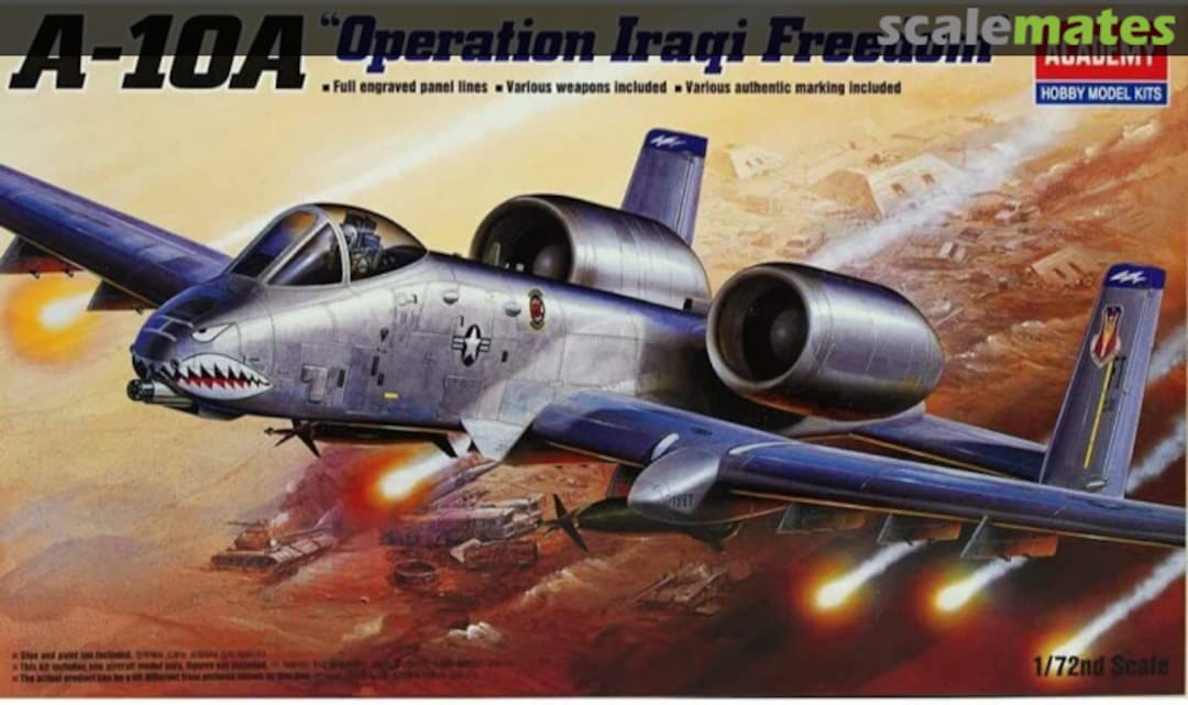 Boxart A-10A "Operation Iraqi Freedom" 12402 Academy