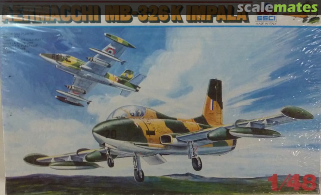 Boxart Aermacchi MB-326K Impala 4060 ESCI