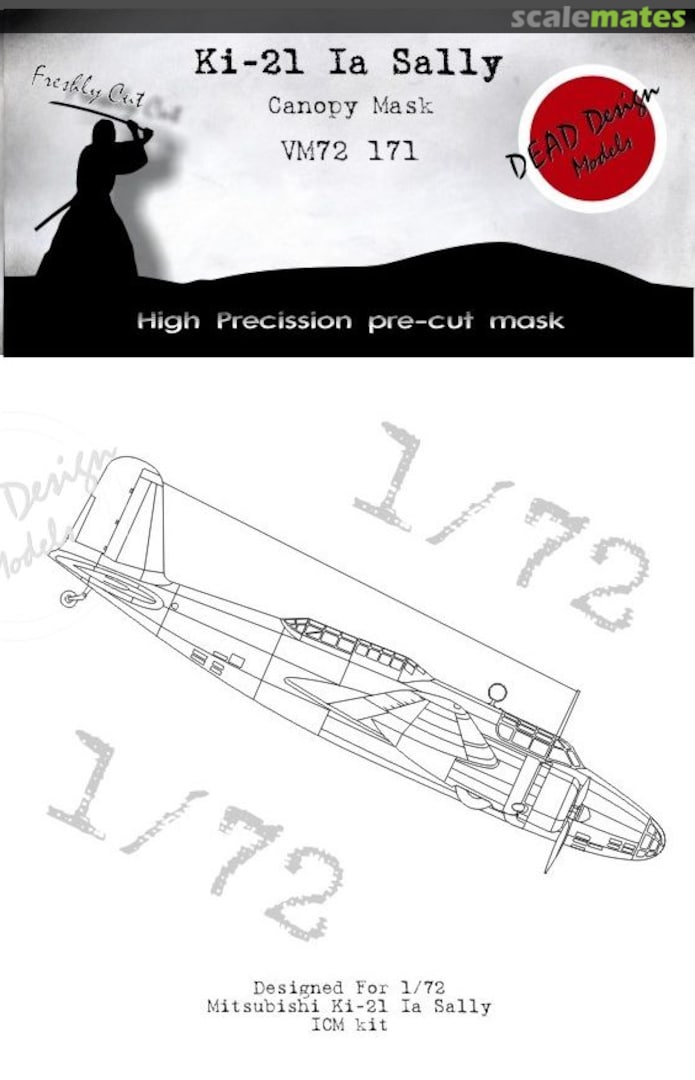 Boxart Ki-21 Ia Sally VM72171 DEAD Design Models