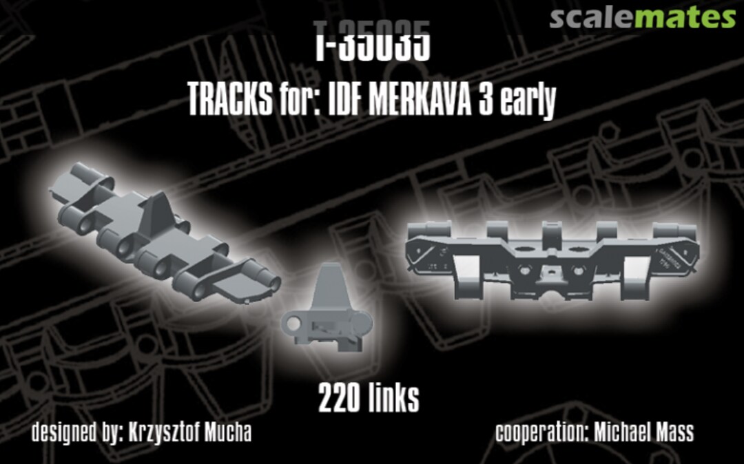 Boxart IDF Merkava III early tracks T-35035 QUICKTRACKS