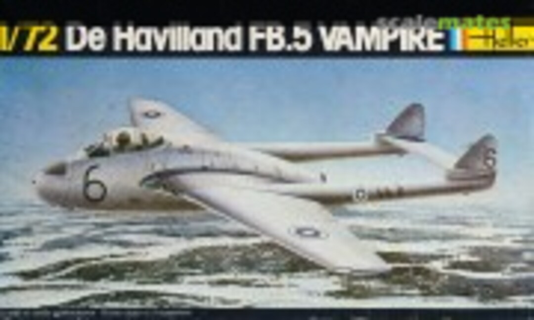 1:72 De Havilland FB.5 Vampire (Heller 293)